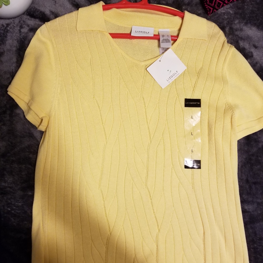 NWT Liz Claiborne Golf top